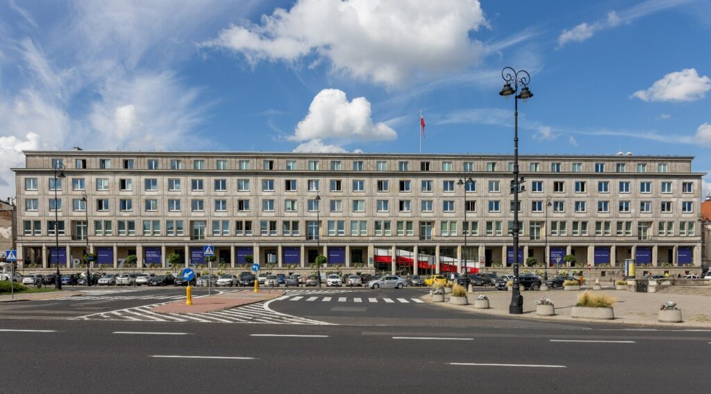 Ministerstwo Rozwoju i Technologii W Warszawie przy Planu Trzech Krzyży